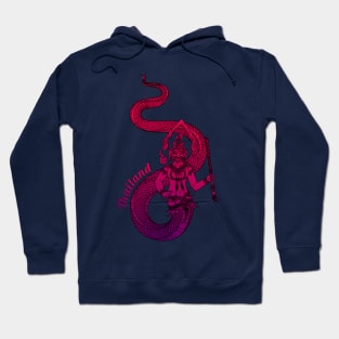 Thailand Naga – Figure Of Spiritual Good Fortune T-Shirt Hoodie